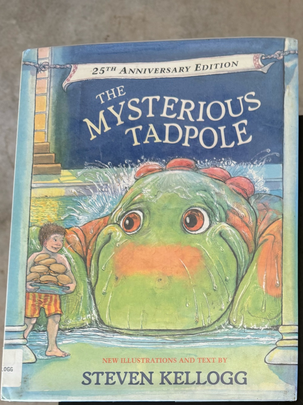 The Mysterious Tadpole by Steven Kellogg - Illustrated Hardcover